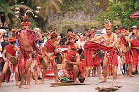 Ifugao people om their ritual.