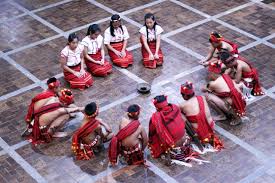 ifugao people are praying.