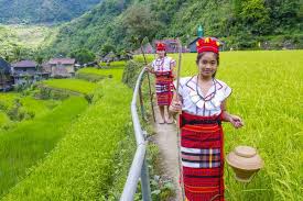 a female ifugao costume.